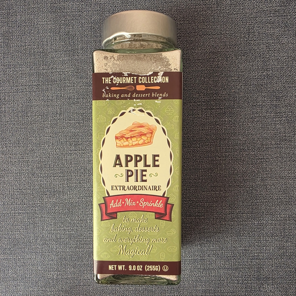 Apple Pie Extraordinaire Baking & Dessert Spice Blend 9oz Sealed Gourmet Jar